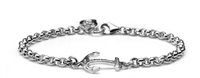 Bracelet Maria Cristina Sterling Man Ancora in Silver G2319 - G2319